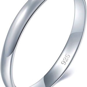 925 Sterling Silver Wedding Band